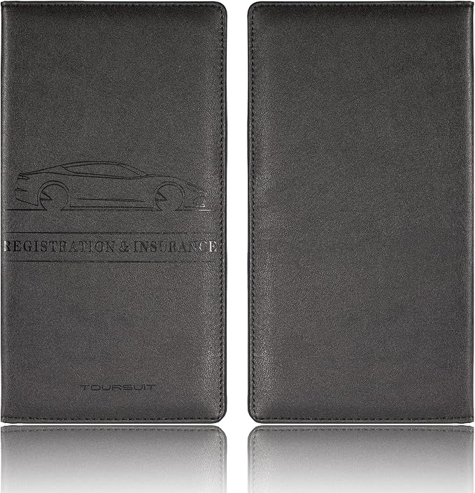 TOURSUIT Car Registration and Insurance Card Holder, Vehicle License Document - Image 3