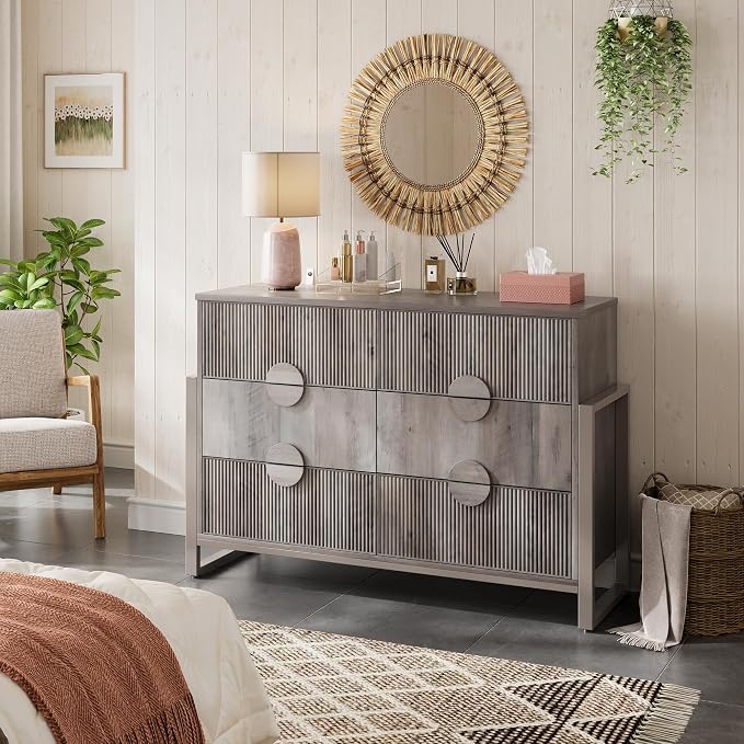 LGHM Fluted Dresser for Bedroom - Image 2
