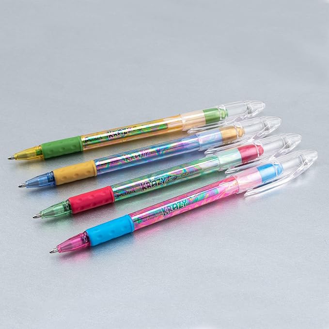 Pentel Krazy POP Beauty Beauty Iridescent Gel Pen, Bold Line - Image 3