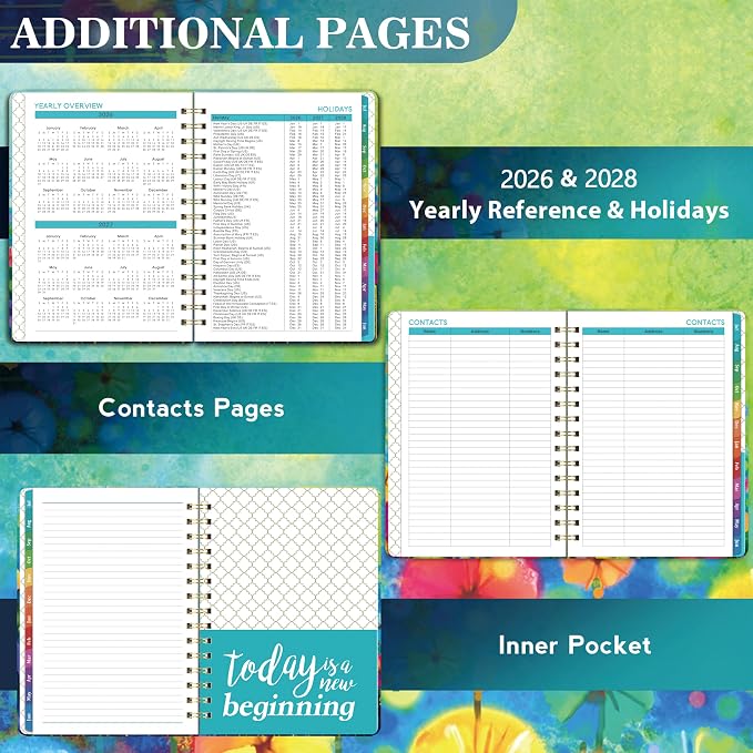 Lemome Planner 2026-2027 Office & Home, Thick Paper, July 2026-June 2027 - Image 3