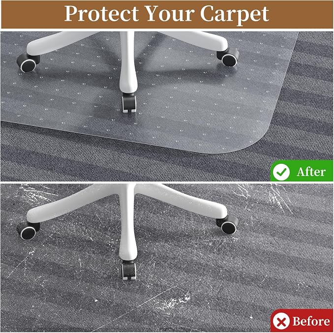 48" X 60" X 0.09" Office Chair Mat - Image 2