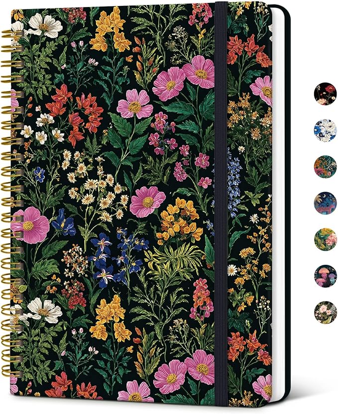 Taja Lined Spiral Notebook Journal by Taja