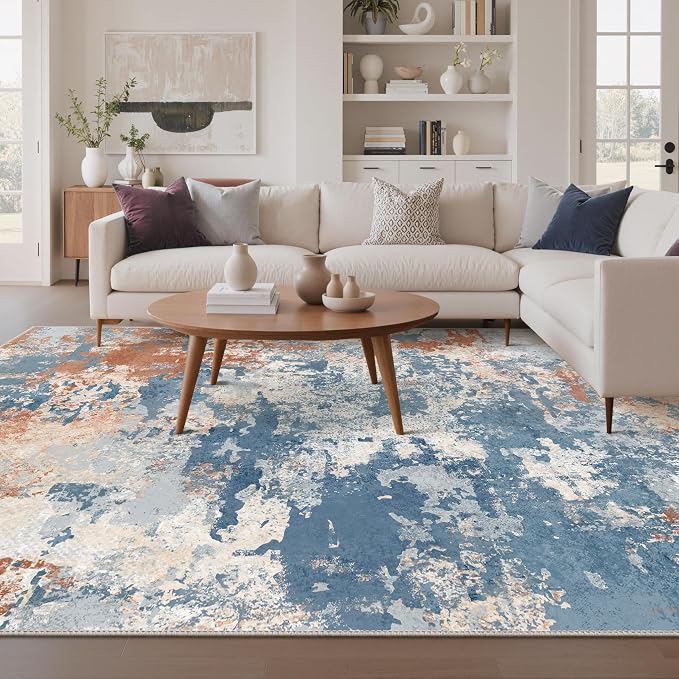 GENIMO Washable Rugs 8x10 Area Rugs - Image 3