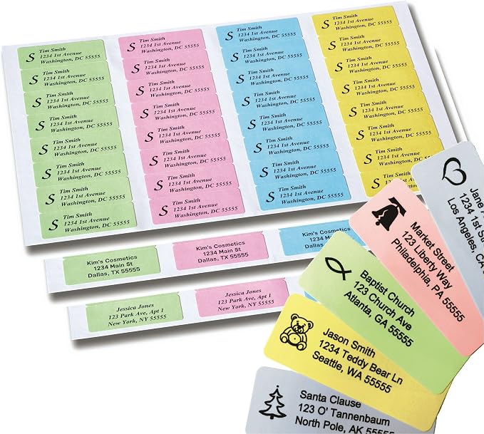 Return Address Labels by 500Labels