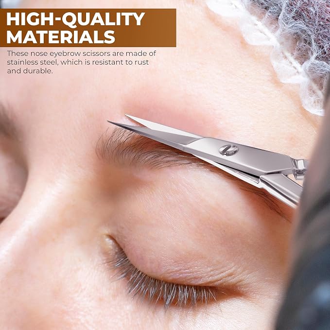 Utopia Care Eyebrow Scissors, Professional Stainless Steel Small Shears - Image 4