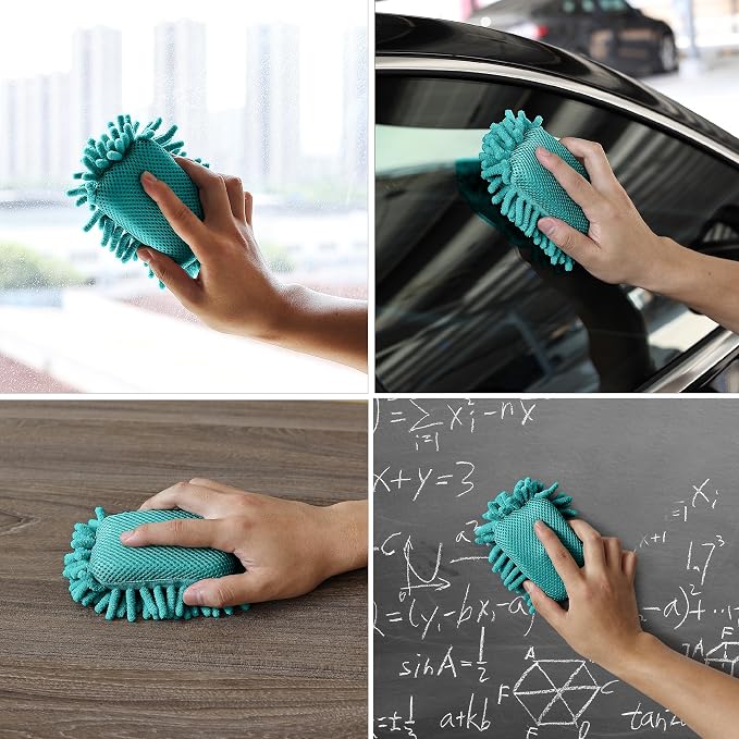 Mr. Pen- Magnetic Microfiber Shag Whiteboard Erasers, 4 Pack | Dual Surface - Image 7