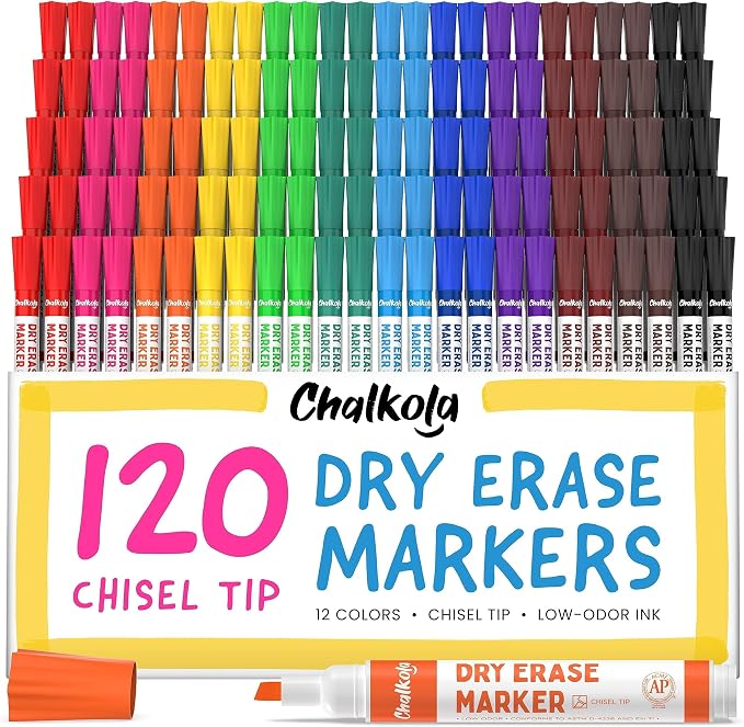 Chalkola Bulk Dry Erase Markers by Chalkola