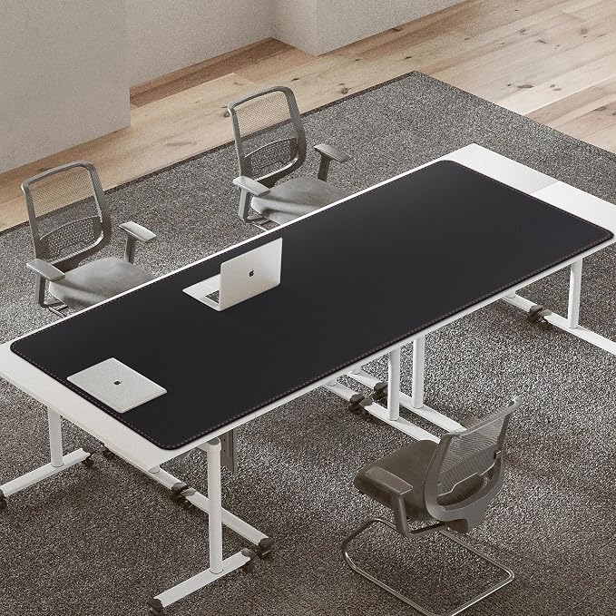 ZORESYN Office Desk Pad 78.7x31.5inch, Large Mouse pad Desk Mat, Waterproof PU - Image 5