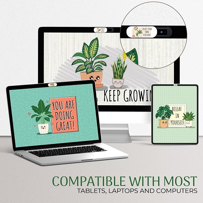 MESMOS Laptop Camera Cover Slide Cute, Laptop Accessories, Computer Camera - Image 3