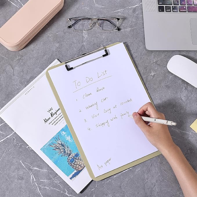 Mr. Pen- Plastic Clipboard, 12.5" x 9", 2 Pack | Faded Earthy Clipboard Plastic - Image 6