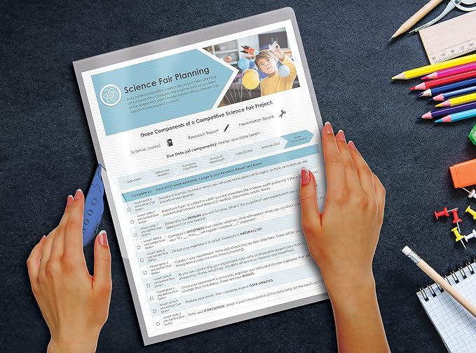 Better Office Products Presentation Folder Report Covers, No Punch Report Covers - Image 5
