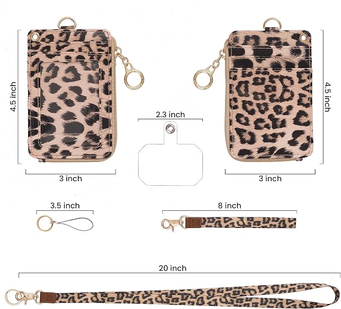 MONDO DESIGNS 2-in-1 ID Badge Holder & Lanyard Wallet - Image 5