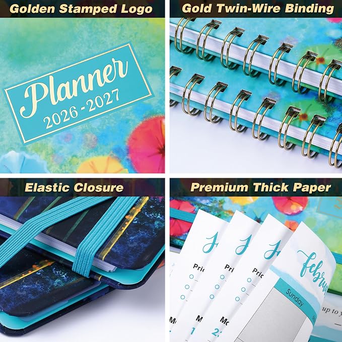 Lemome Planner 2026-2027 Office & Home, Thick Paper, July 2026-June 2027 - Image 6