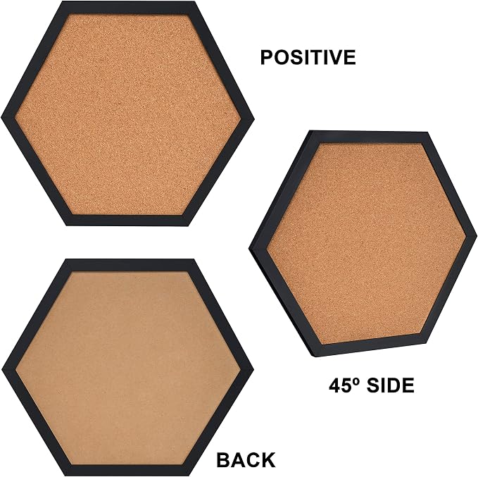 Facilife 4 Packs Cork Board, Corkboards - Image 8
