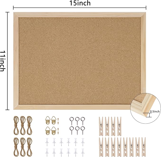 DAHAPYBOO Cork Boards for Office - Image 3