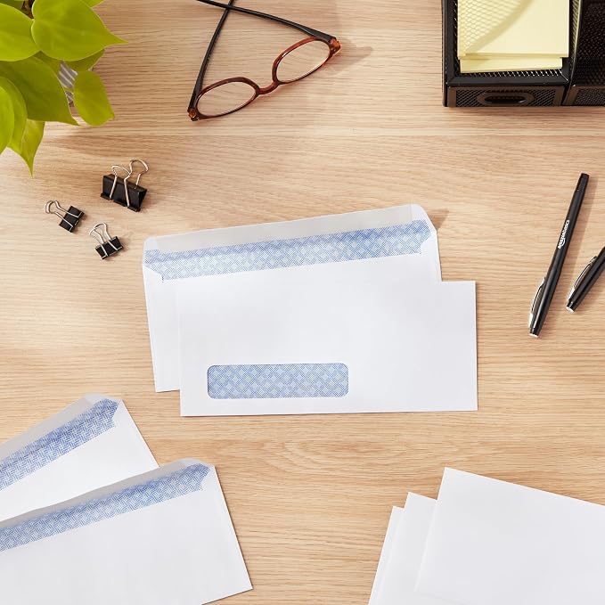Amazon Basics #10 Security-Tinted Self-Seal Business Envelopes - Image 9