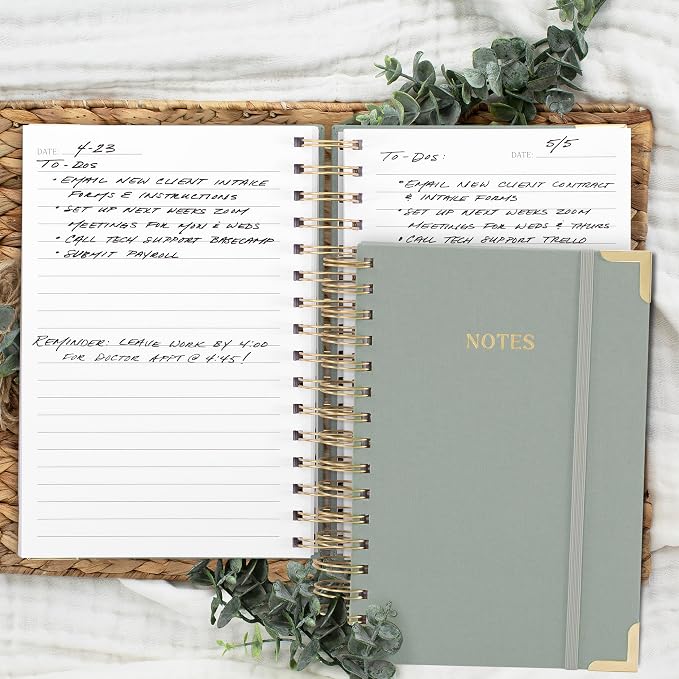 Aesthetic Thick Spiral Notebook Journal - Image 2