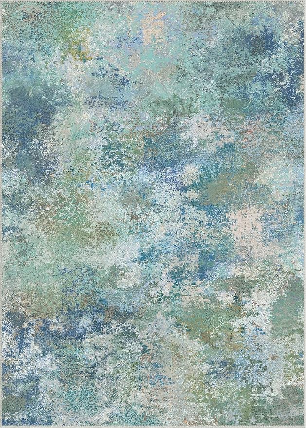 GENIMO 3x5 Rugs for Entryway Entrance, Modern Lightweight Rug Ultra Soft Indoor - Image 9