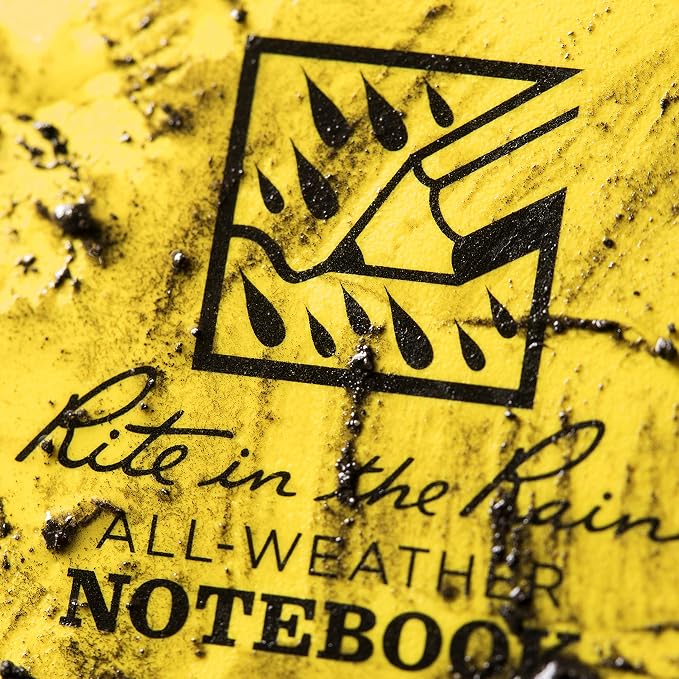 Rite in the Rain Weatherproof Top Spiral Notebook, Universal Pattern, 6 Pack - Image 6