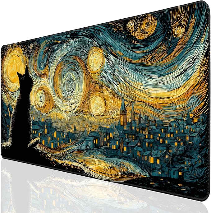 Desk Cover Mat, Extended Large Anime Mouse Pad, Computer Laptop Mat Desk Decor by Unknown