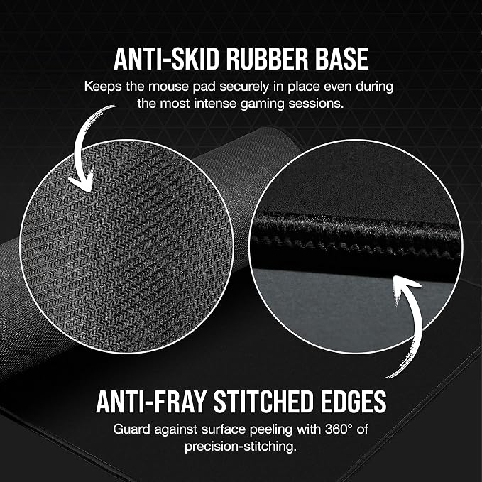 Corsair MM350 PRO Extended XL Premium Spill-Proof Cloth Gaming Mouse Pad – - Image 6
