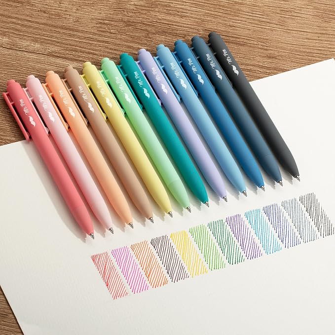 Mr. Pen- Retractable Gel Pens, 24 Pack, Fast Dry, Gel Pens Fine Point 0.7mm - Image 4