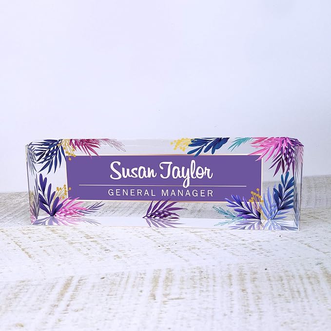 Artblox Office Desk Name Plate Personalized | Custom Name Plates - Image 2