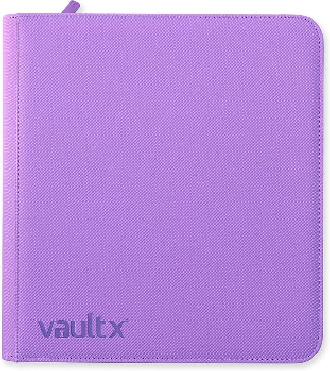 Vault X 12 Pocket Zip Binder, 480 Cards, Exo-Tec Material, 20 Side-Loading Pages - Image 3