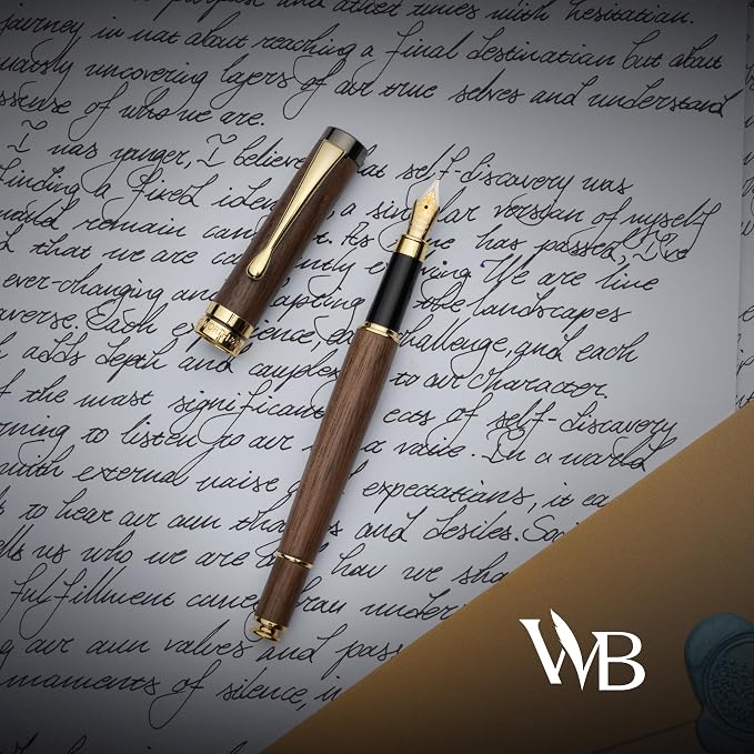 Wordsworth & Black Fountain Pen Gift Set, Includes Ink Bottle, 6 Ink Cartridges - Image 5