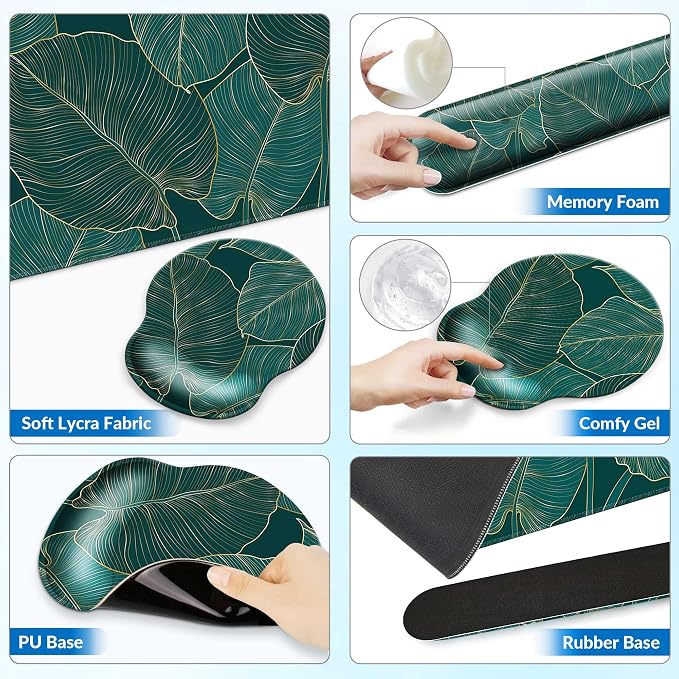 Desk Mat Set + Keyboard and Mouse Pad - Image 5
