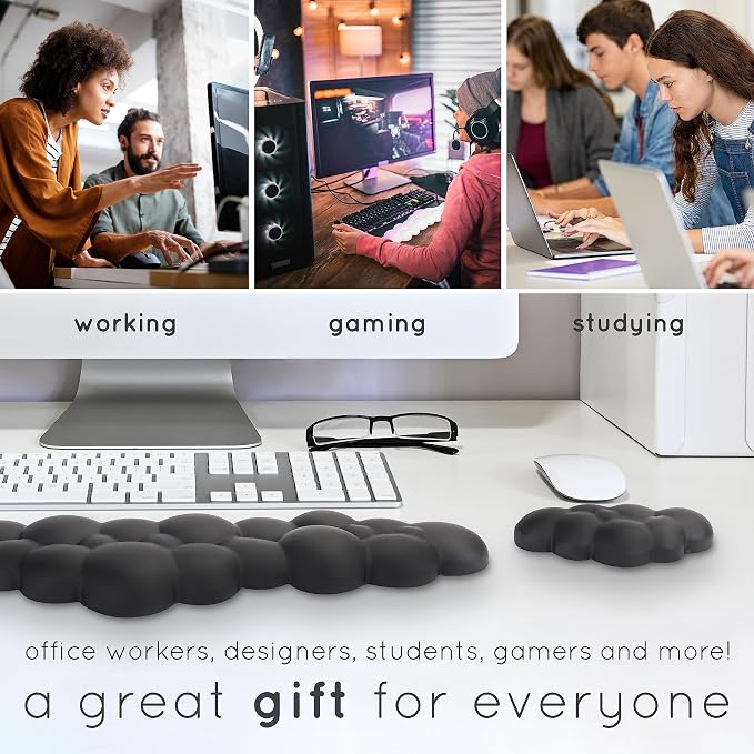 Purple Cloud Keyboard Wrist Rest – Create-ables Qloud Purple Wrist Rest - Image 9