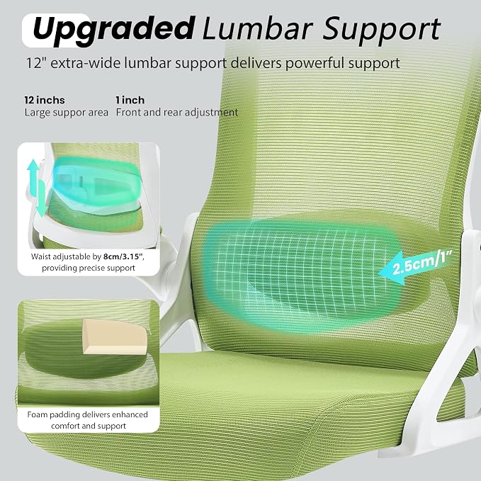 Fizzin Ergonomic Office Chair, 400 LBS Desk Chair - Image 3