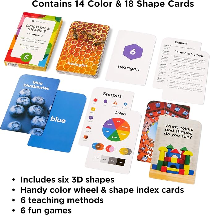 Award-Winning Colors & Shapes Flash Cards - Image 3