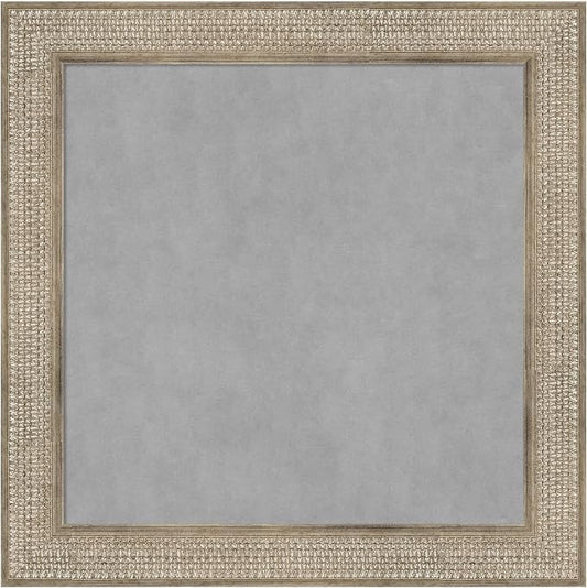 Amanti Art Silver Framed Magnetic Board 30x30 Medium Vision Board by AmantiArt