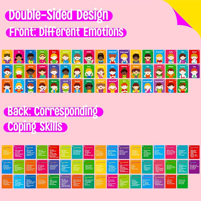 Emotions Flashcards, 50 Different Feelings - Image 4