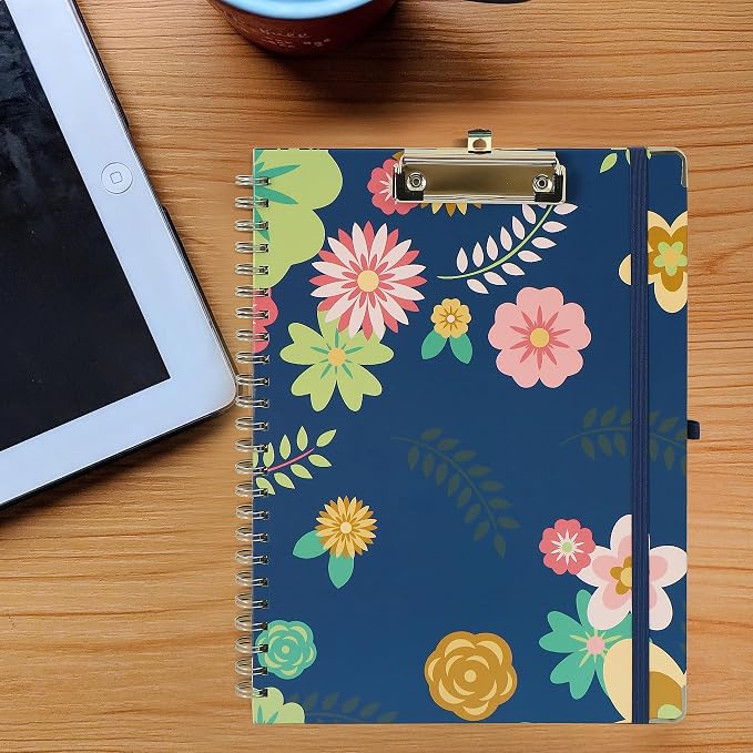 Clipboard Folio Spiral Folder Board, 5 Extra Folders - Image 5