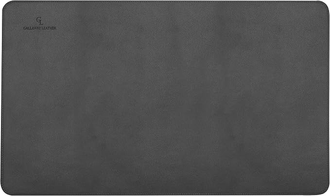 Gallaway Leather Desk Mat, Desk Writing Pad - Image 4