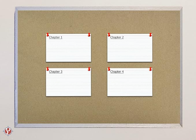Ruled Index Cards, On 100lb. Heavyweight Thick White Cover Stock. "100 per pack" - Image 4