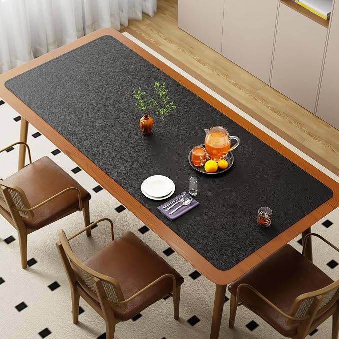 Mydours Super Large 75" x 32" Desk Mat, Full Desk Blotter Pad, Desktop Computer - Image 4