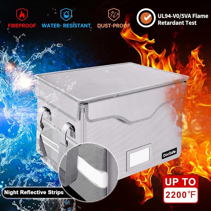 DocSafe Fireproof Document Box - Image 2