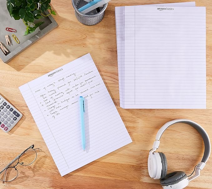 Amazon Basics Legal/Wide Ruled 8-1/2 by 11-3/4 Legal Pad - Image 8