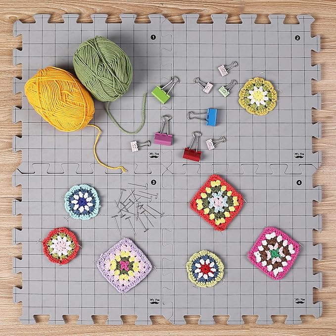 Mr. Pen- Blocking Mats for Knitting & Crochet Projects, Water & Heat Resistant - Image 6