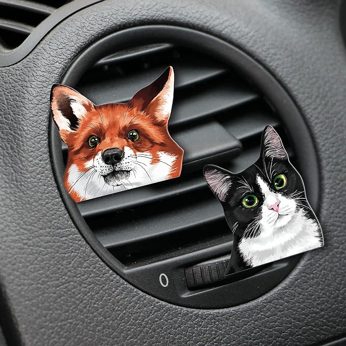 WIRESTER Fresh Scented Car Air Freshener Vent Clip, Decorative Accessories - Image 5