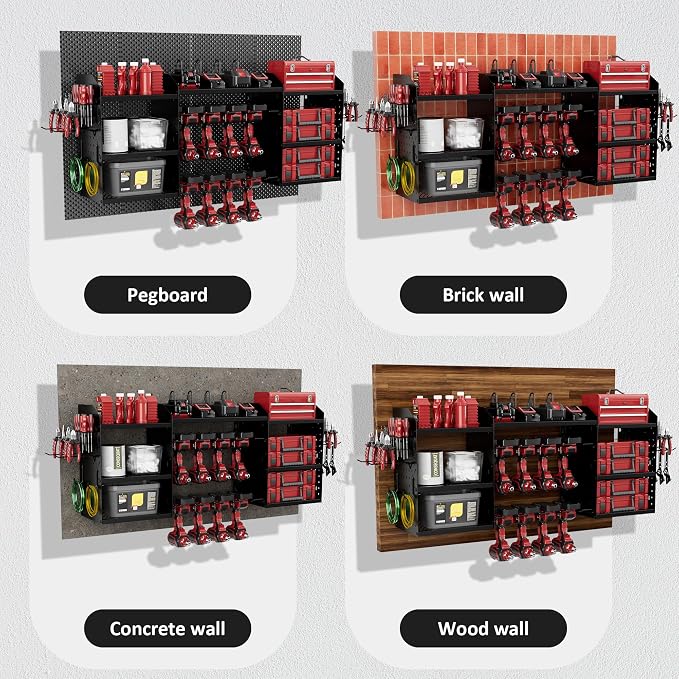 VDEVY Power Tool Organizer Wall Mount - Image 8