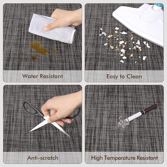 Blvornl Office Chair Mat for Hardwood Floor, Large Anti-Slip Hard Floor - Image 5