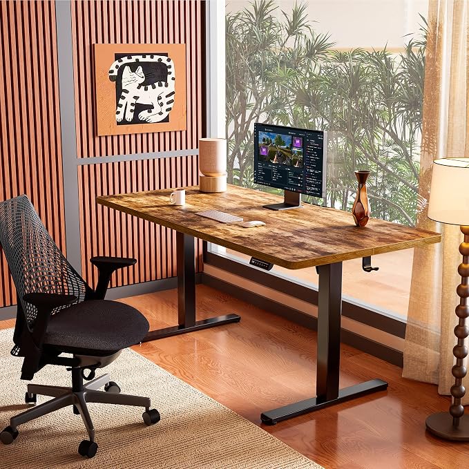 ErGear Height Adjustable Electric Standing Desk, 31.5 x 18.9 Inches Sit Stand - Image 2