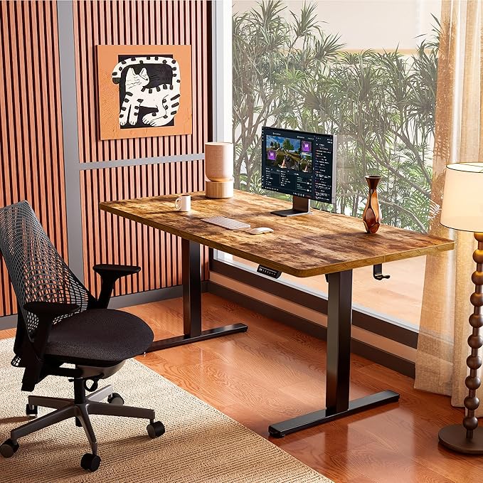 ErGear Height Adjustable Electric Standing Desk, 48 x 24 Inches Sit Stand up - Image 2