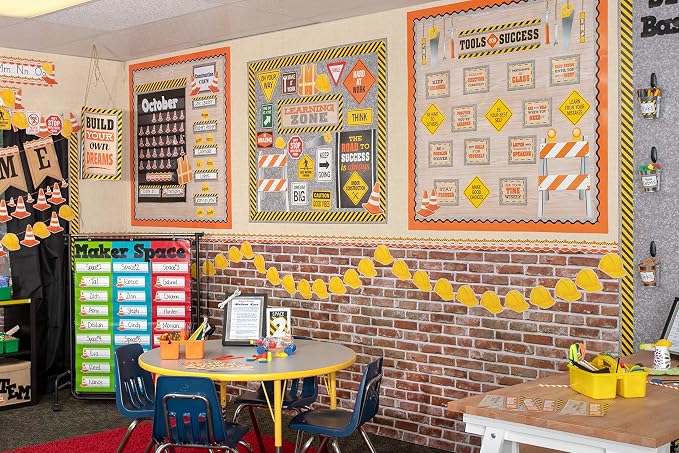 Teacher Created Resources Light Maple Wood Better Than Paper Bulletin Board Roll - Image 5