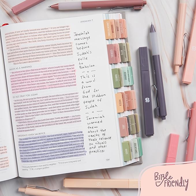 BLIEVE Aesthetic Highlighters and Gel Pens And Soft Tip, No Bleed Dry Fast Easy to Hold, for Bible Journaling Planner Notes School Office Supplies (Morandi)-DeskLoop Office