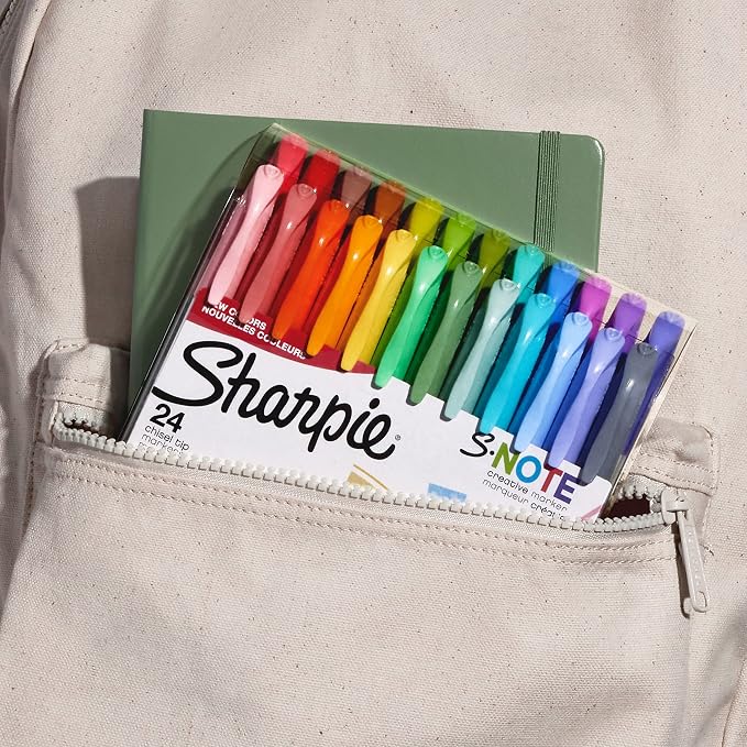 Sharpie S-Note Creative Highlighters, No Bleed, Chisel Tip - Image 8